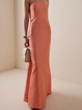 STAUD Tullio Silk Gown